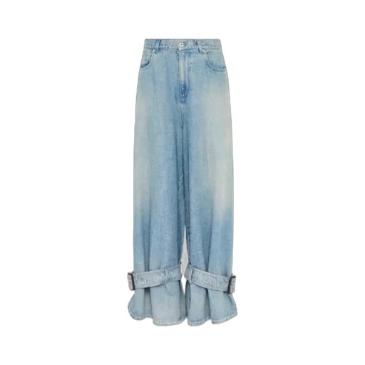 Buckled Cuff Jeans