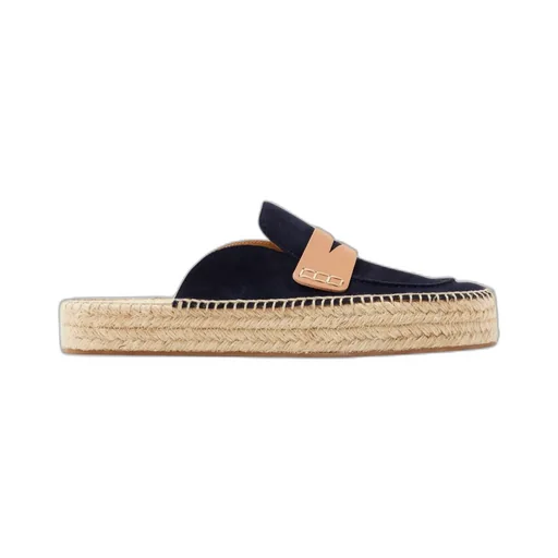 Straw Muller Shoes