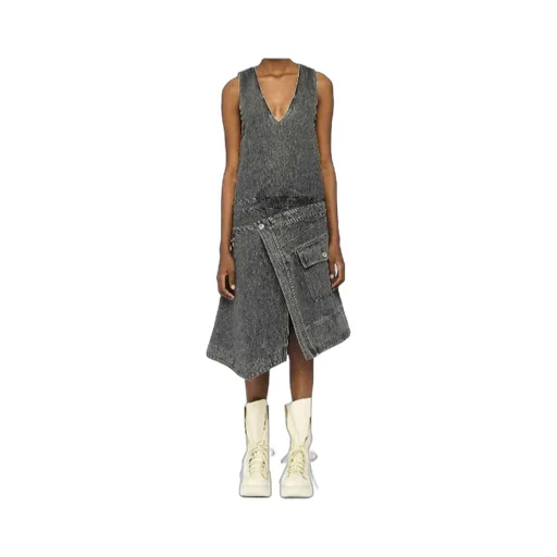 Wrap Sleeveless Dress