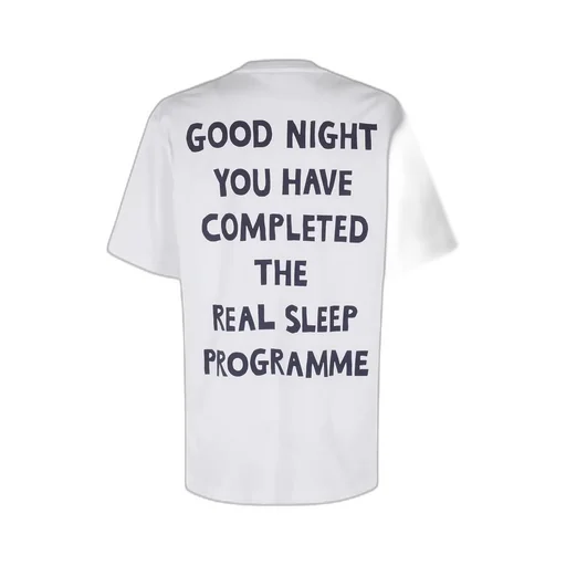 Jwa Back Printed Crewneck T-Shirt