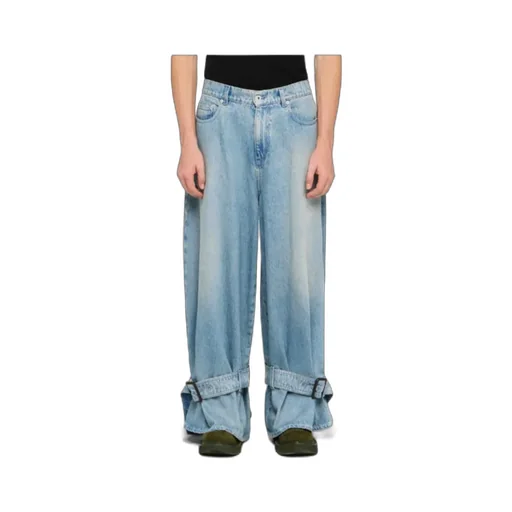 Buckled Cuff Jeans