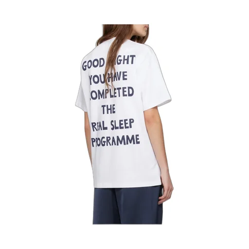 Jwa Back Printed Crewneck T-Shirt