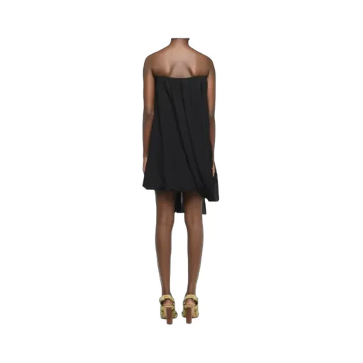 Draped Bustier Dress