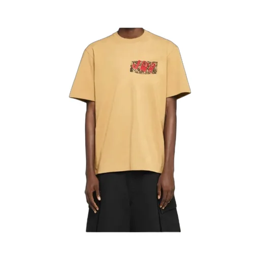Jwa Lace Printed Crewneck T-Shirt