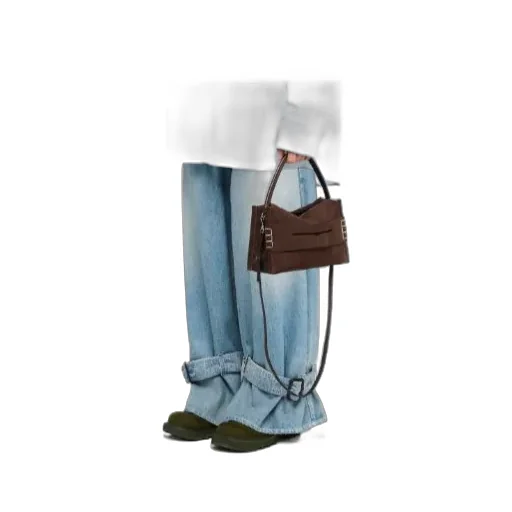 Buckled Cuff Jeans