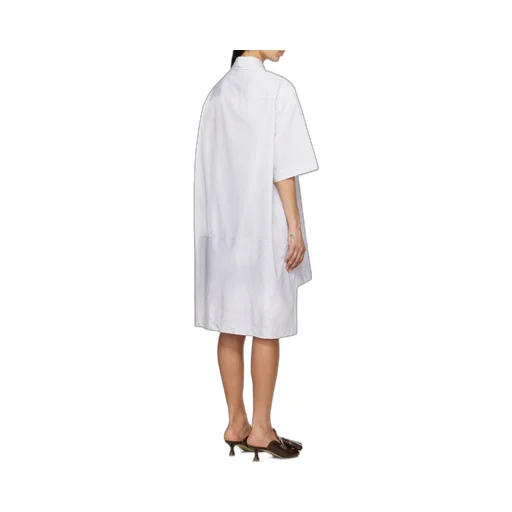 Step-Hem Shirt Dress