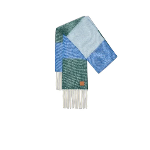 Scarf In Alpaca And Wool Blend