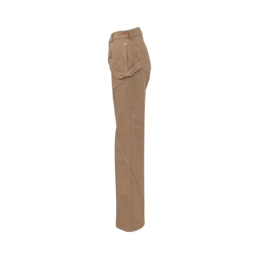 Twisted Wide Leg Workwear Jeans