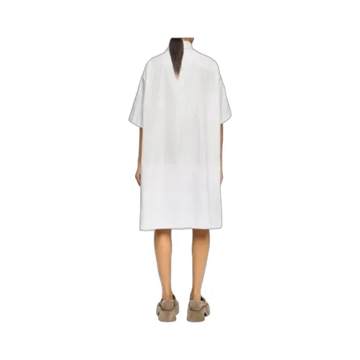 Step-Hem Shirt Dress