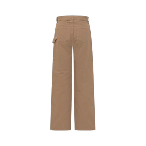 Twisted Wide Leg Workwear Jeans