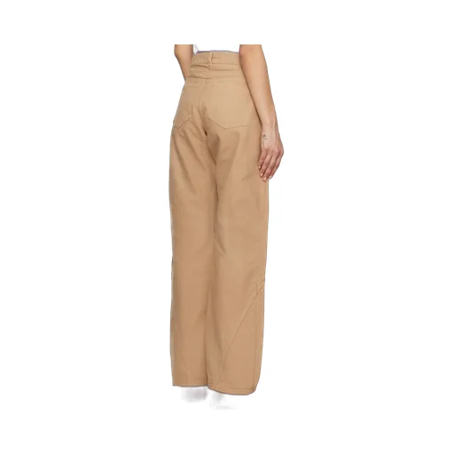 Twisted Wide Leg Workwear Jeans