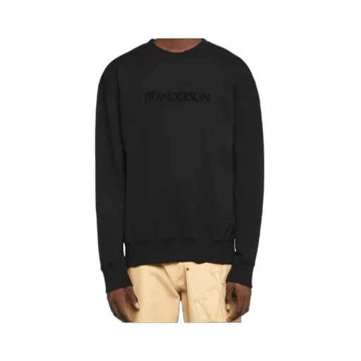 Logo Embroidered Crewneck Sweatshirt