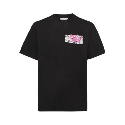Jwa Lace Printed Crewneck T-Shirt