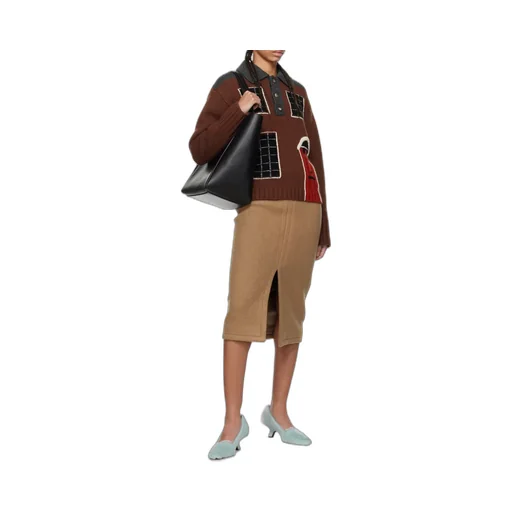 The Jwa Corner Top Handle Bag