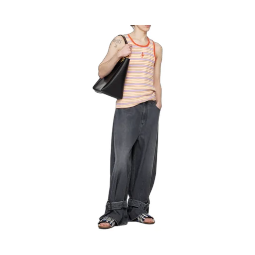 The Jwa Corner Top Handle Bag