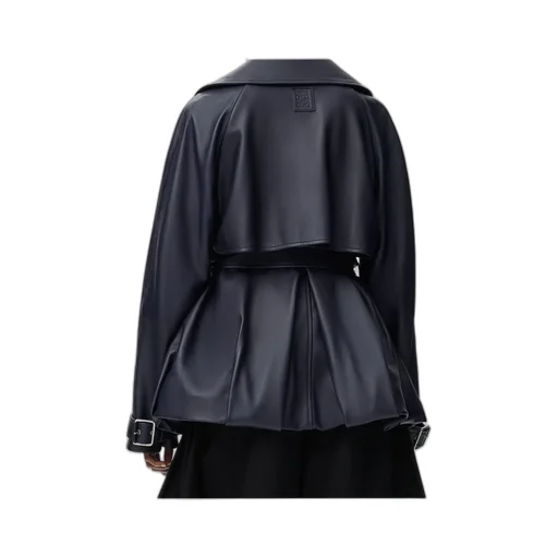Anagram Embossed Belted Jacket