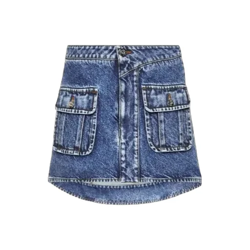 Denim Mini Skirt