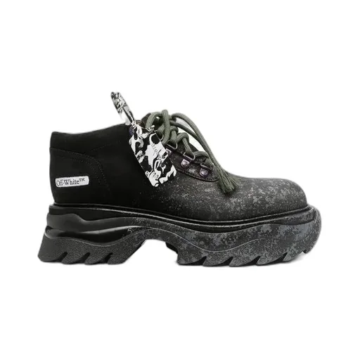 Chunky-Sole Lace-Up Sneakers