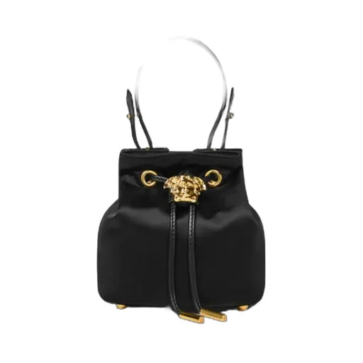 La Medusa Chain-Linked Mini Bucket Bag