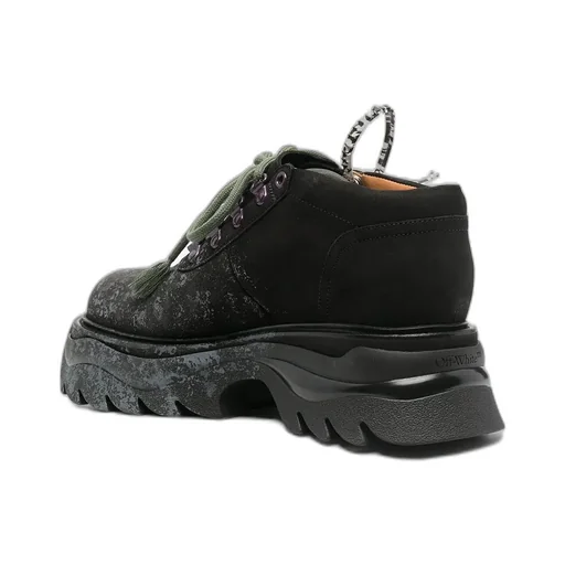 Chunky-Sole Lace-Up Sneakers