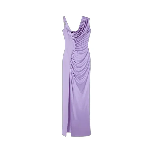 Draped Sleeveless Dress