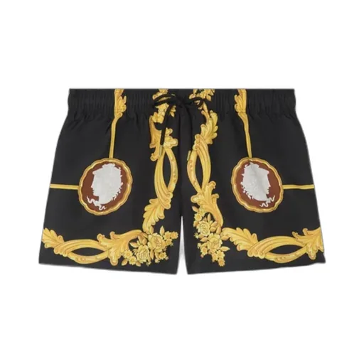 Barocco-Print Swim Shorts