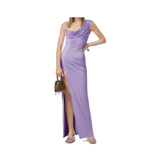 Draped Sleeveless Dress