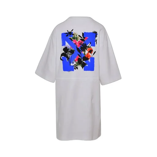 Floral Arrows T-Shirt Dress