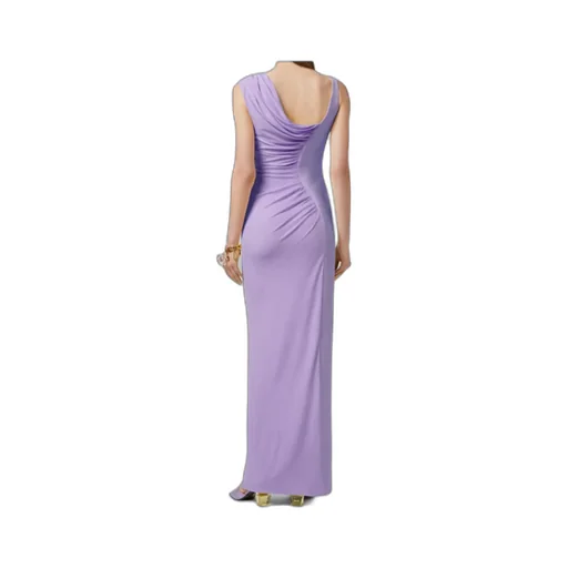 Draped Sleeveless Dress