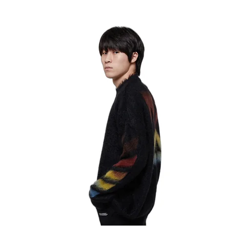 Diagonal Arrows Knitted Jumper