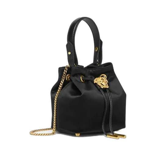 La Medusa Chain-Linked Mini Bucket Bag