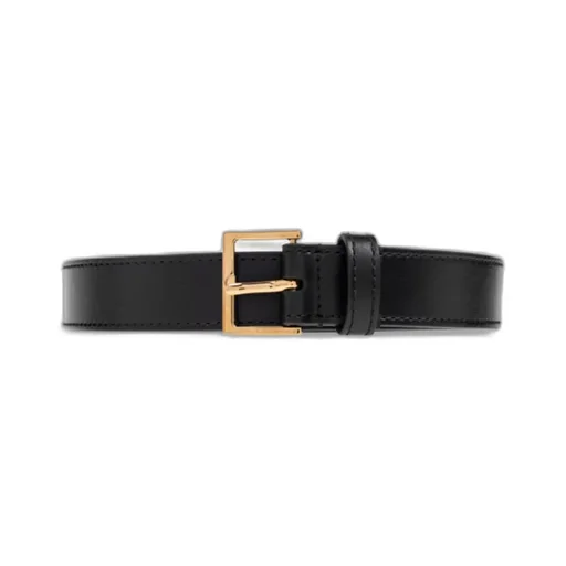Logo-Lettering Buckle Belt