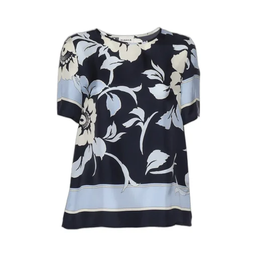 Floral Printed Satin Top