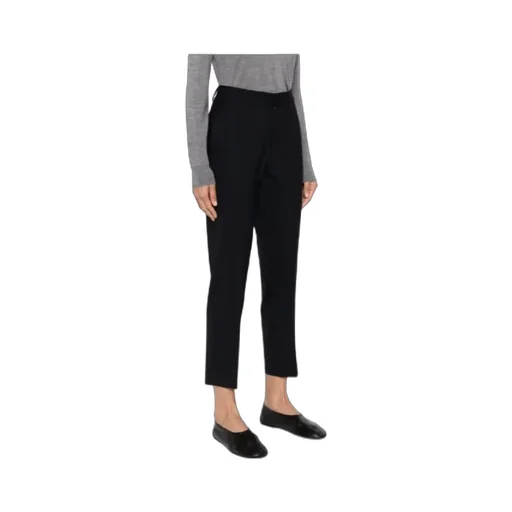 Pressed-Crease Cropped Trousers
