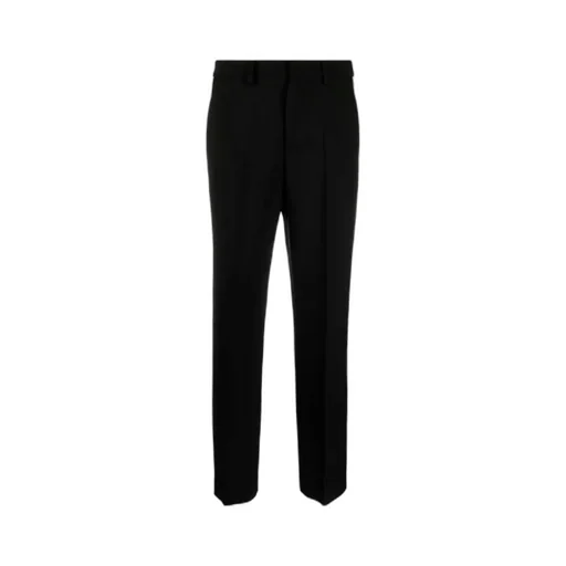 Tapered-Leg Tailored Trousers