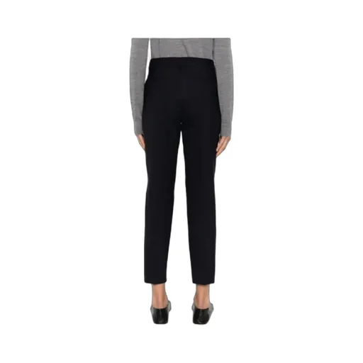 Pressed-Crease Cropped Trousers