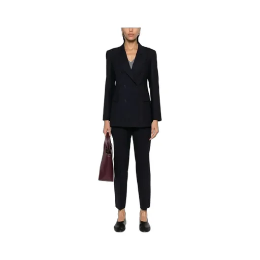 Pressed-Crease Cropped Trousers