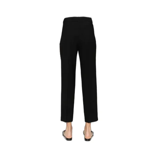 Tapered-Leg Tailored Trousers