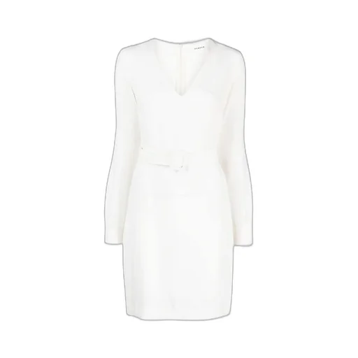 Belted V-Neck Minidress