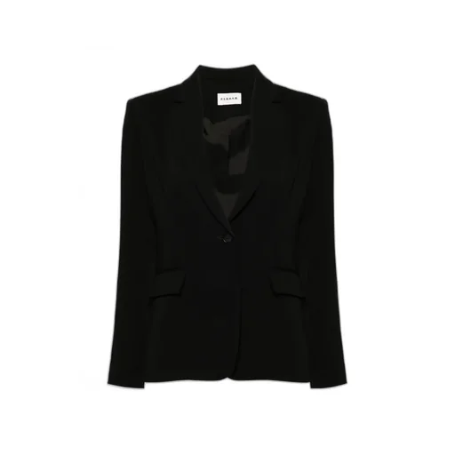 Single-Breasted Tailored Blazer