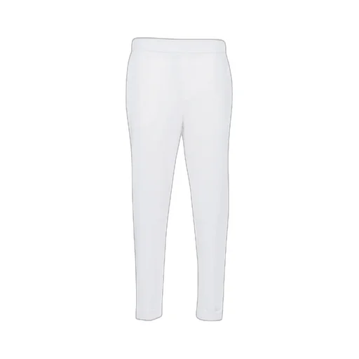 Mid-Rise Turn-Up Hem Tapered Trousers