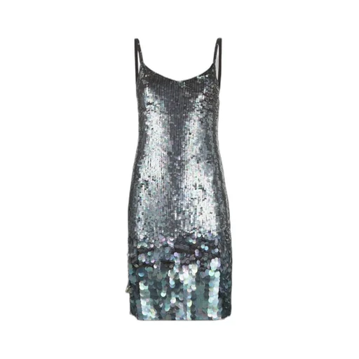 Sequin Embellished Mini Dress