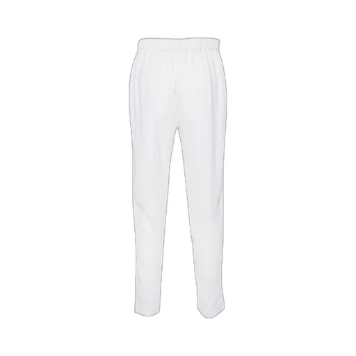 Mid-Rise Turn-Up Hem Tapered Trousers