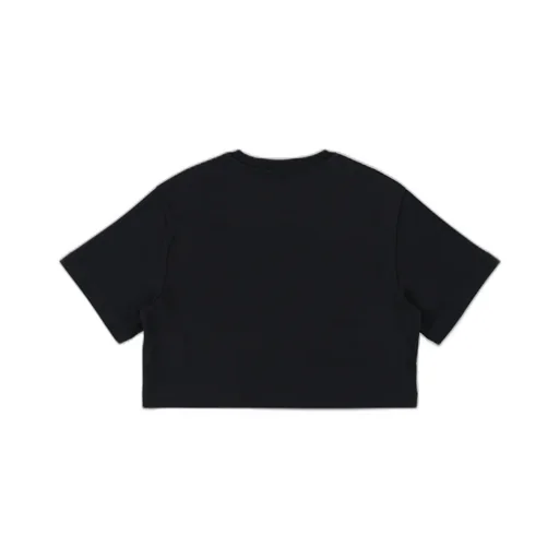 Logo Printed Cropped T-Shirt