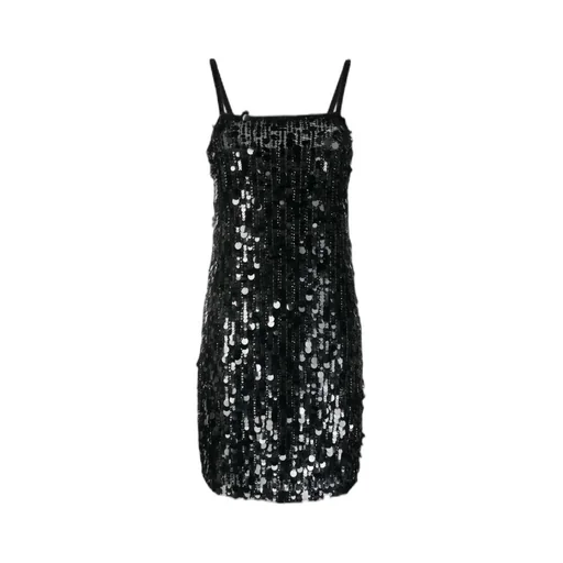 Sequined Sleeveless Minidress