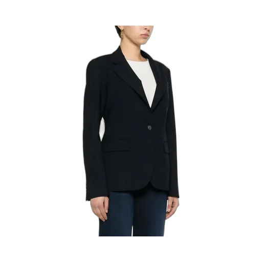 Long-Sleeved Lapel Blazer