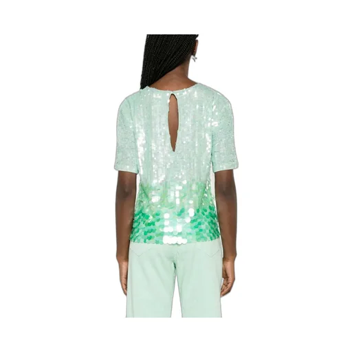 Iridescent Sequin T-Shirt