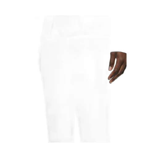 Mid-Rise Tapered-Leg Trousers