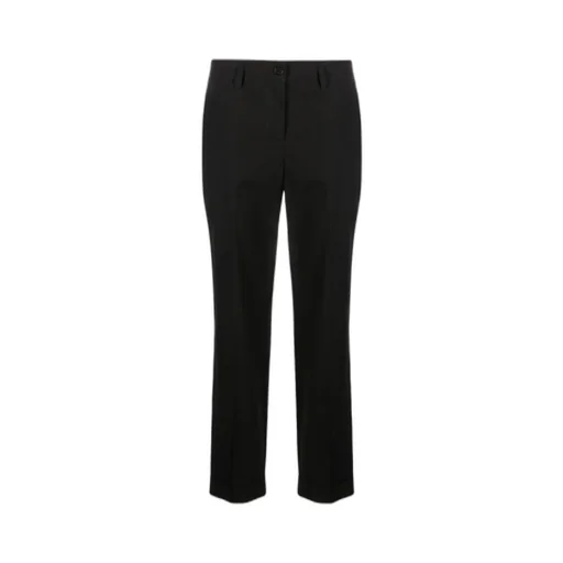 High-Waist Tapered Trousers