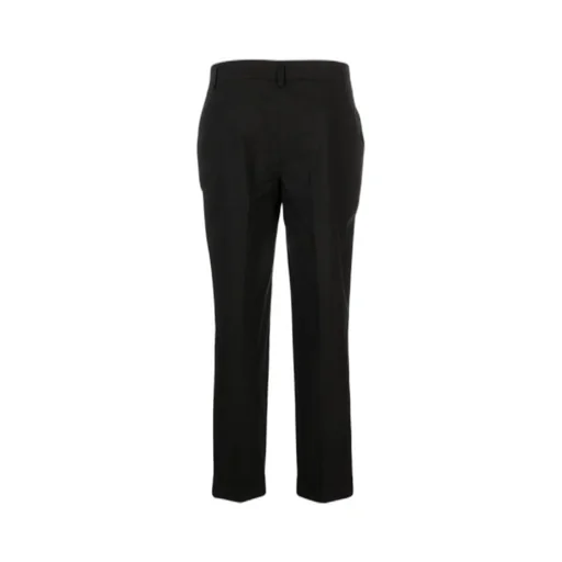 High-Waist Tapered Trousers